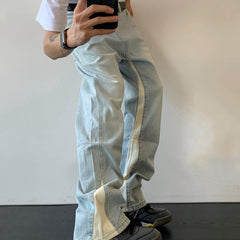 Blue And White Dual Tone Jeans