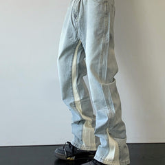 Blue And White Dual Tone Jeans