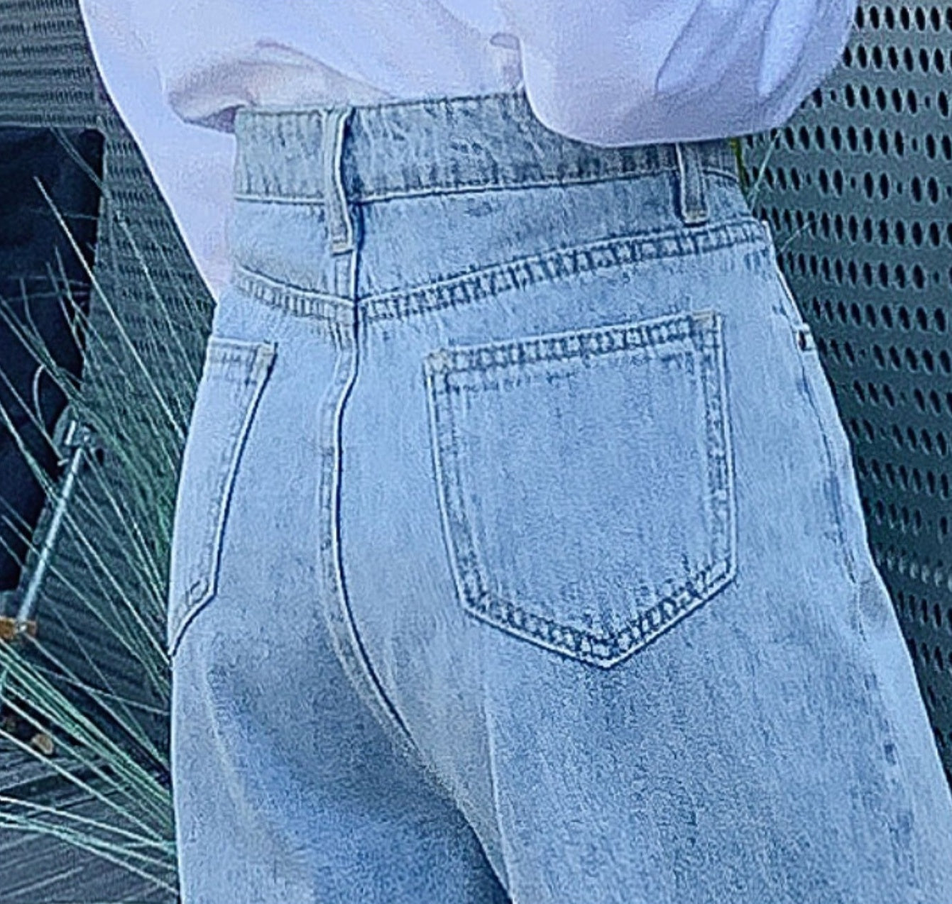 Blue Classic Denim Shorts