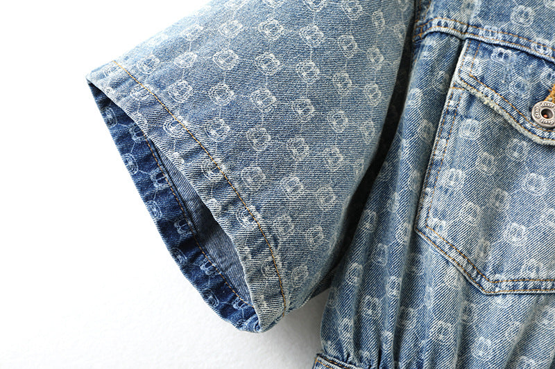 Blue Denim Jumpsuit