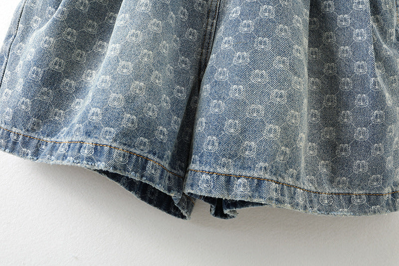 Blue Denim Jumpsuit