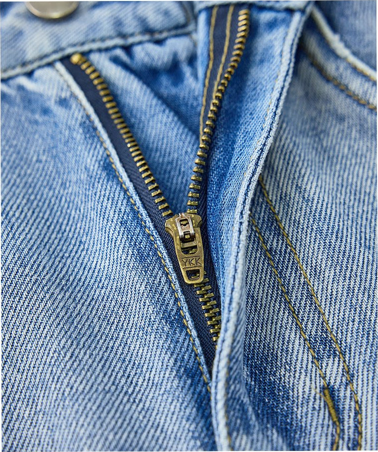 Blue Dual Tone Side Line Denim Jeans