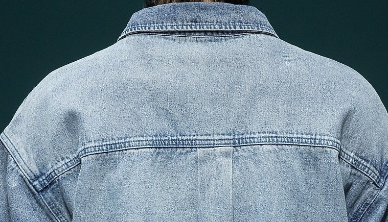 Blue Fade Pocket Denim Shirt