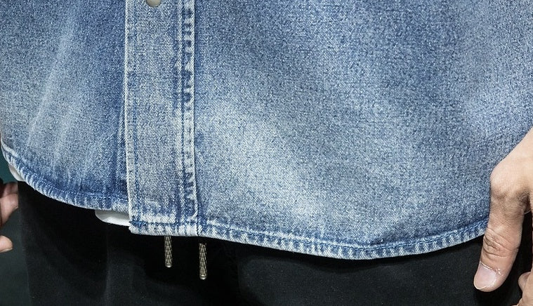 Blue Fade Pocket Denim Shirt