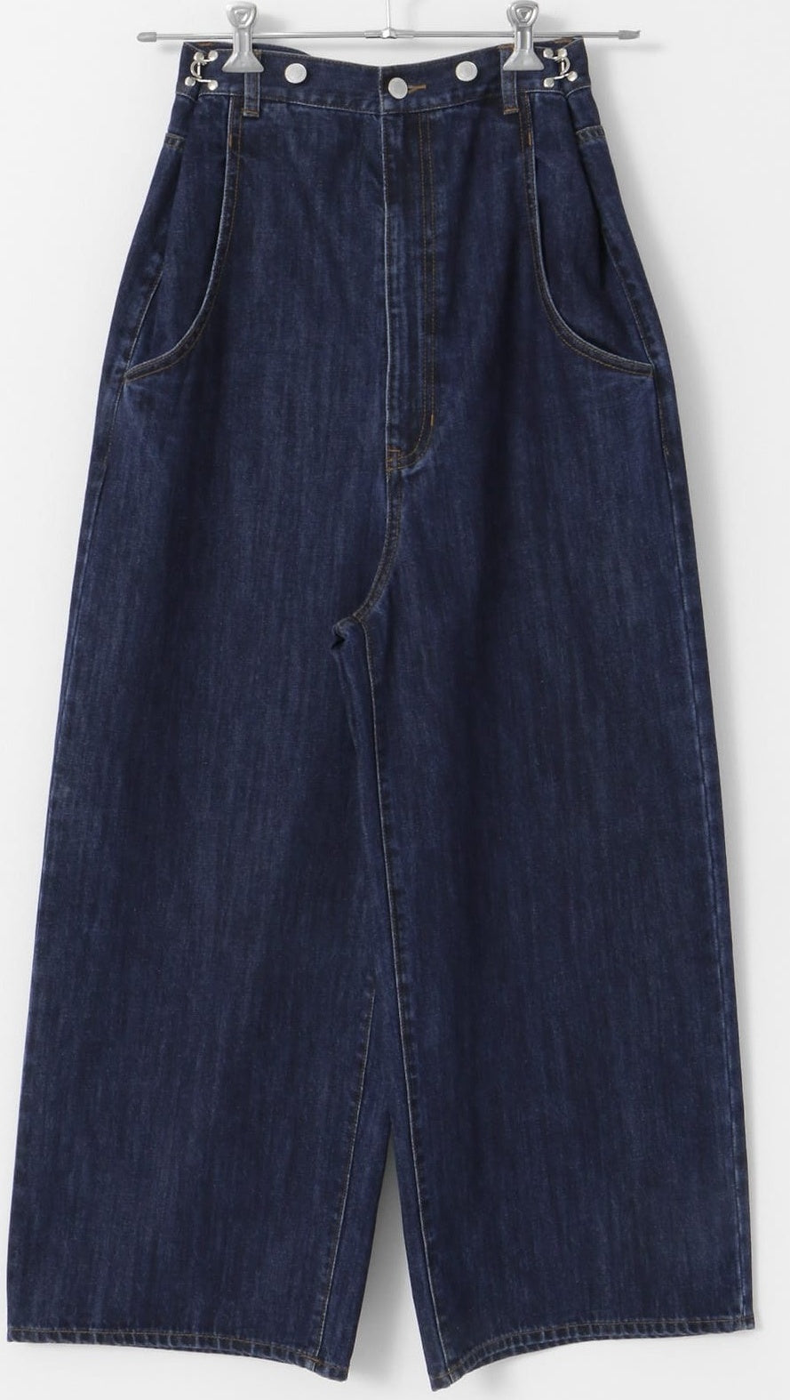 Blue Jeans With Suspenders