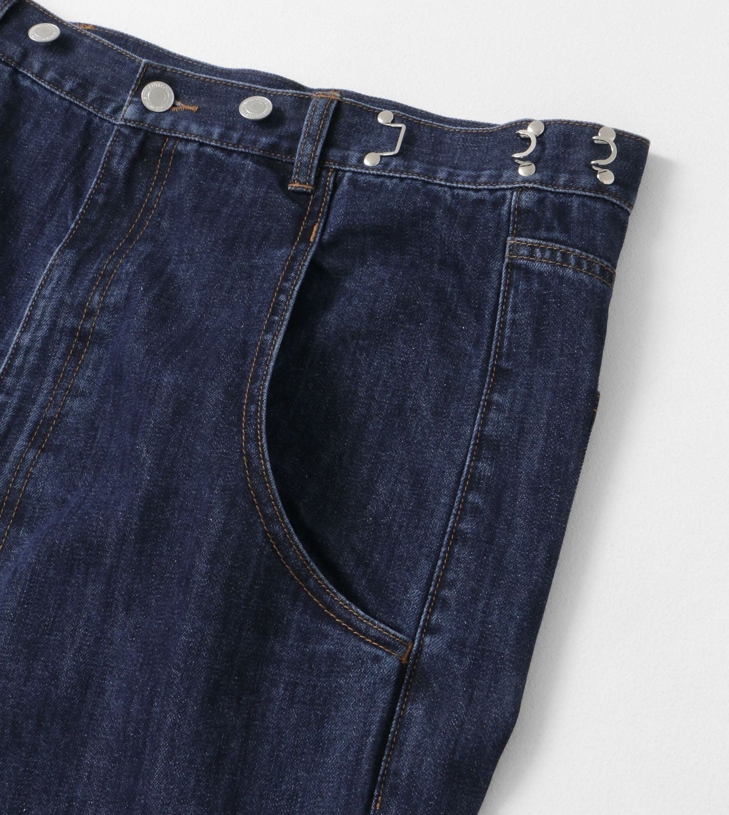 Blue Jeans With Suspenders