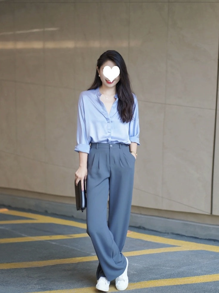 Blue Loose Shirt