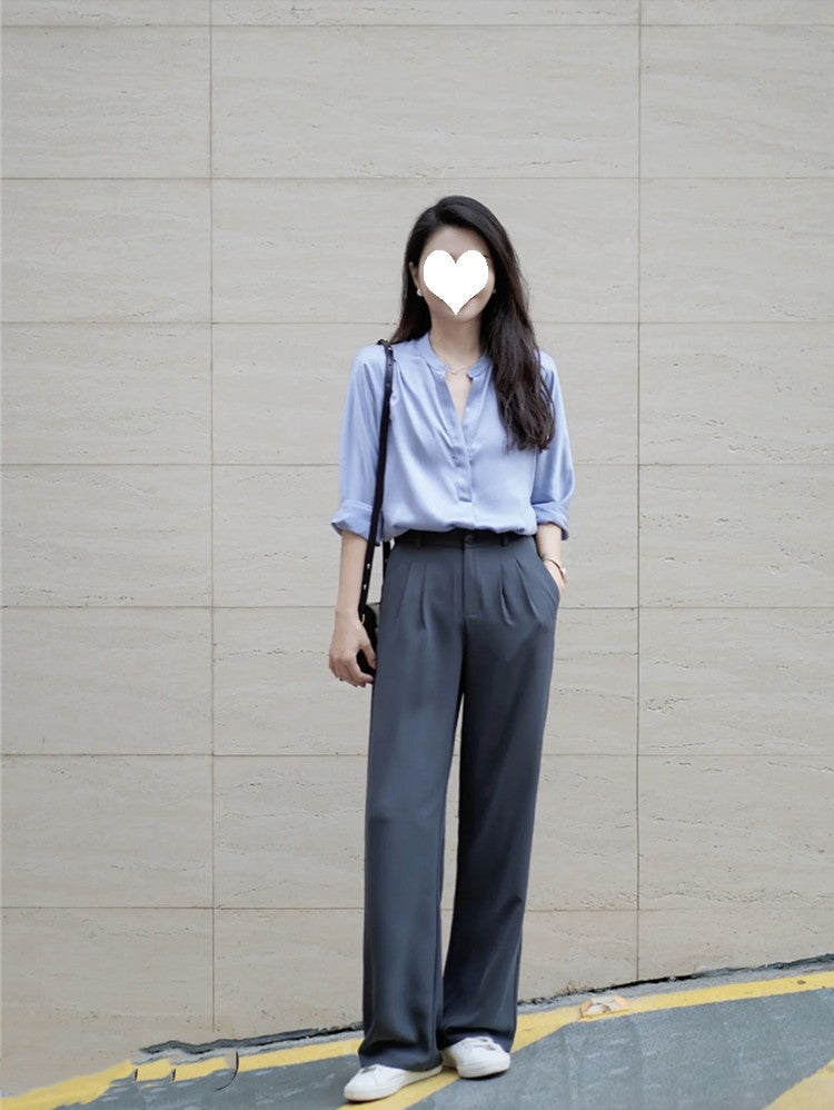 Blue Loose Shirt