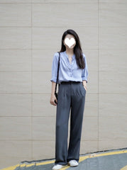 Blue Loose Shirt