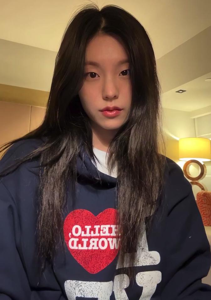 Blue Love Graphic Pullover Hoodie