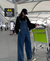 Blue Oversized Denim Jumper