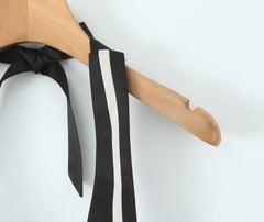Blue Sailor Collar Stripe Halter Top