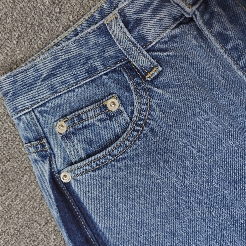 Blue Side-Line Casual Jeans