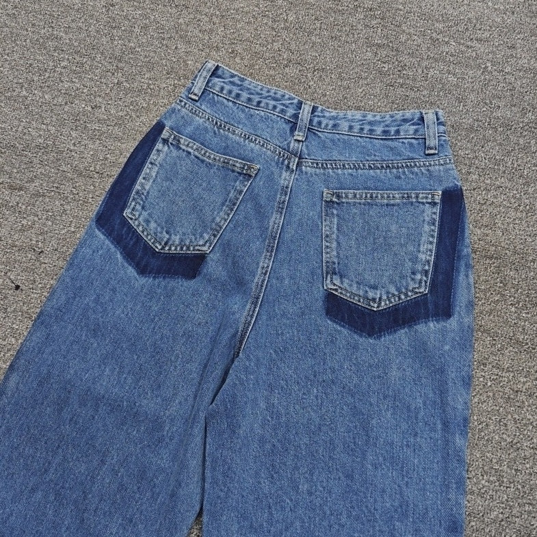 Blue Side-Line Casual Jeans