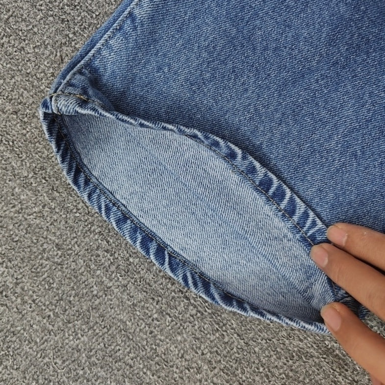 Blue Side-Line Casual Jeans