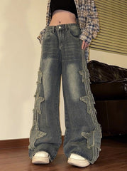 Blue Star Patches Jeans
