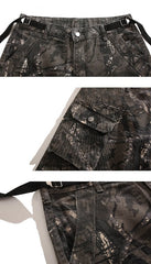 Brown Branch Camouflage Pants