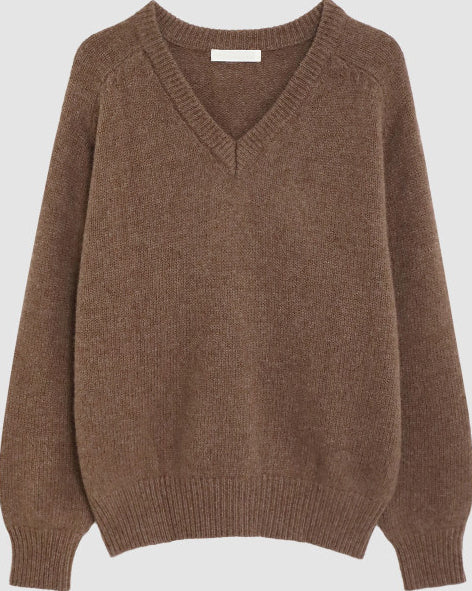 Brown Longsleeve Knit Sweater