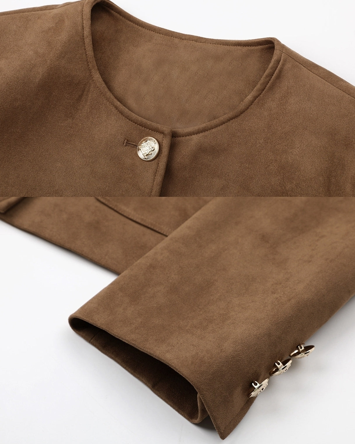 Brown Vintage Suede Jacket