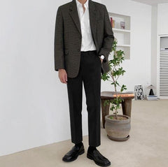 Business Casual Trousers With Tailored Fit