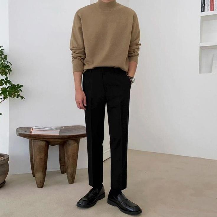 Business Casual Trousers With Tailored Fit