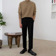 Business Casual Trousers With Tailored Fit