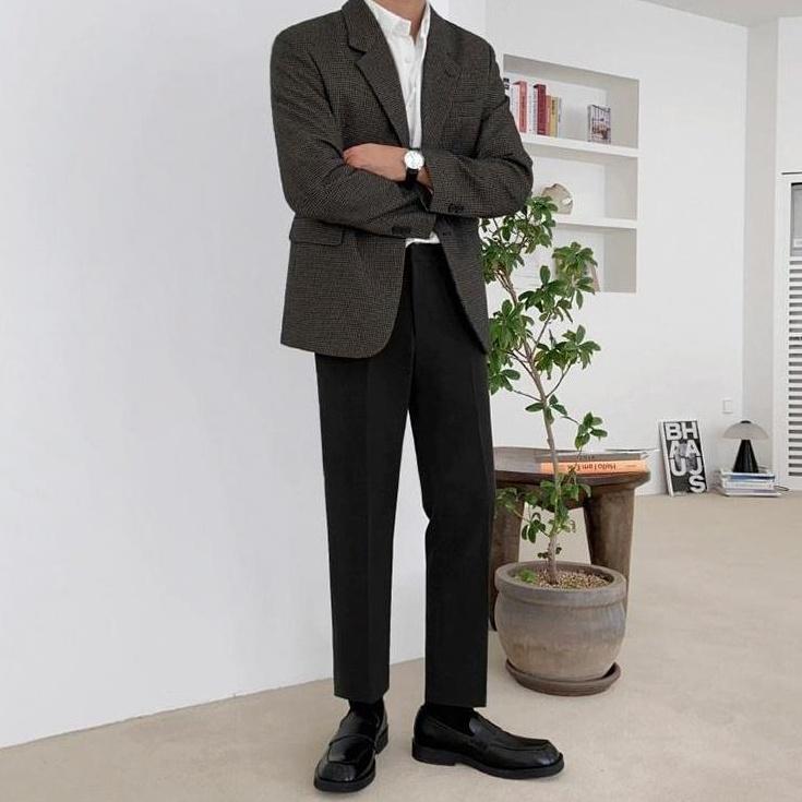 Business Casual Trousers With Tailored Fit