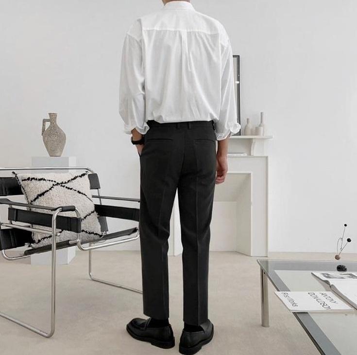 Business Casual Trousers With Tailored Fit