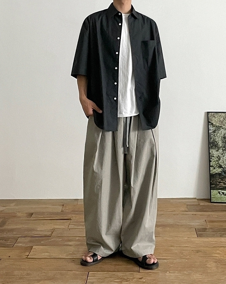 Casual Linen Short Sleeve Shirt