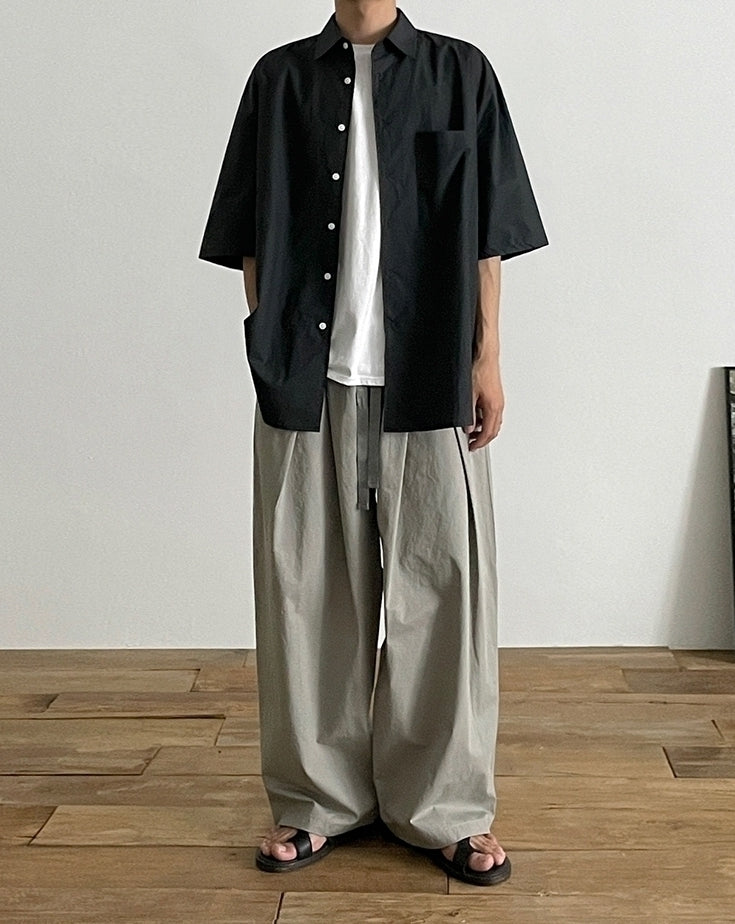 Casual Linen Short Sleeve Shirt