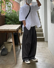 Casual Linen Short Sleeve Shirt