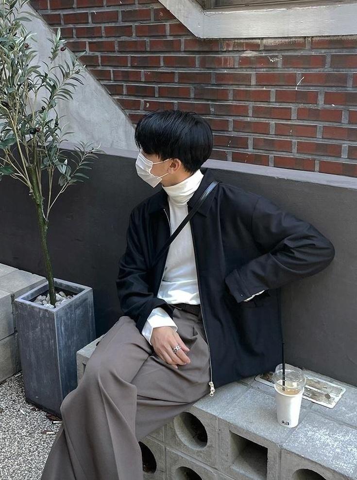 Casual Long Sleeve Turtleneck Shirt