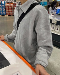 Casual Sweatshirt Jacket