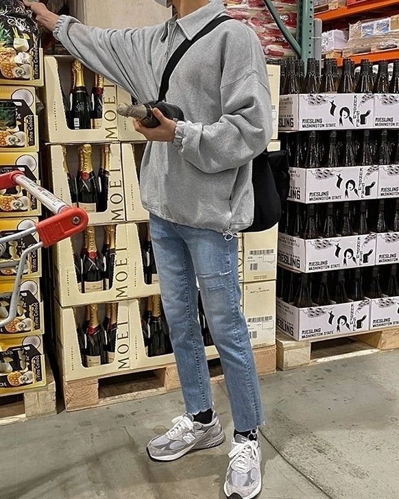 Casual Sweatshirt Jacket