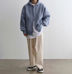 Casual Zip Hoodie Jacket