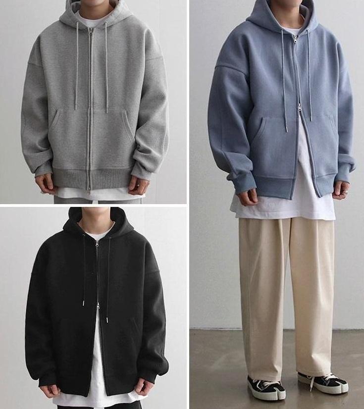 Casual Zip Hoodie Jacket