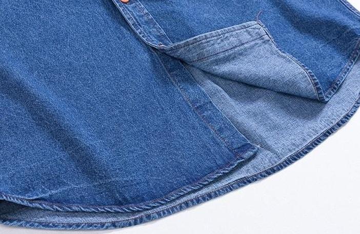Casual Denim Shirt Jacket
