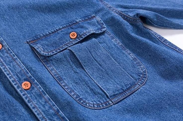 Casual Denim Shirt Jacket