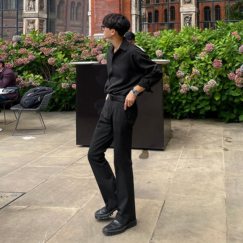 Casual Flared Trousers