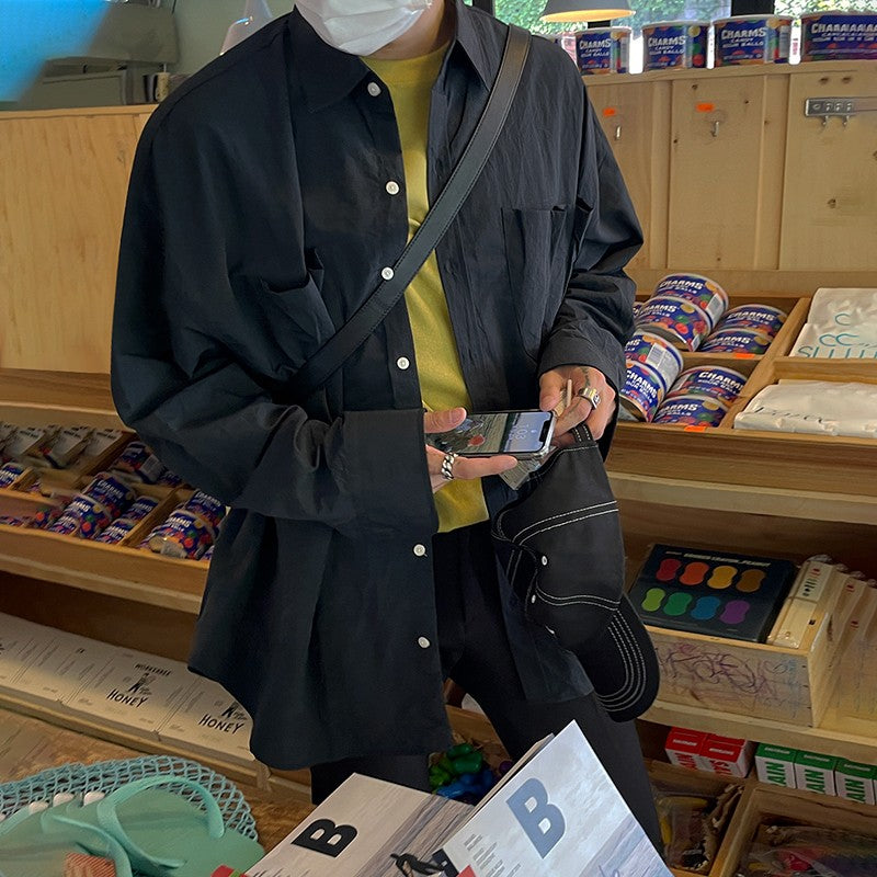 Casual Highend Pleated Shirt Jacket