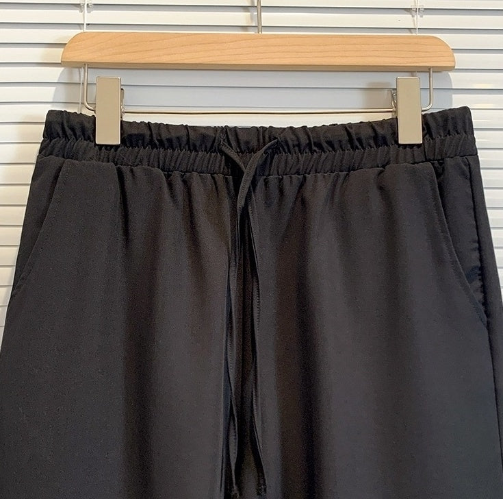Casual Ice Silk Flowing Pants