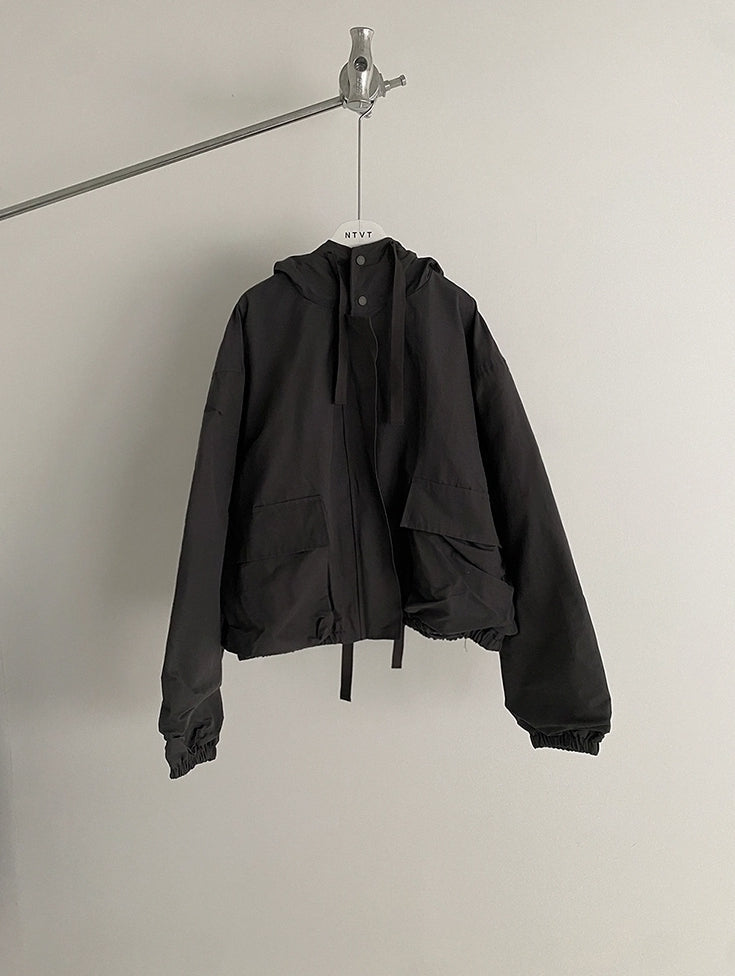 Casual Japanese Style Hooded Bomber Jacket