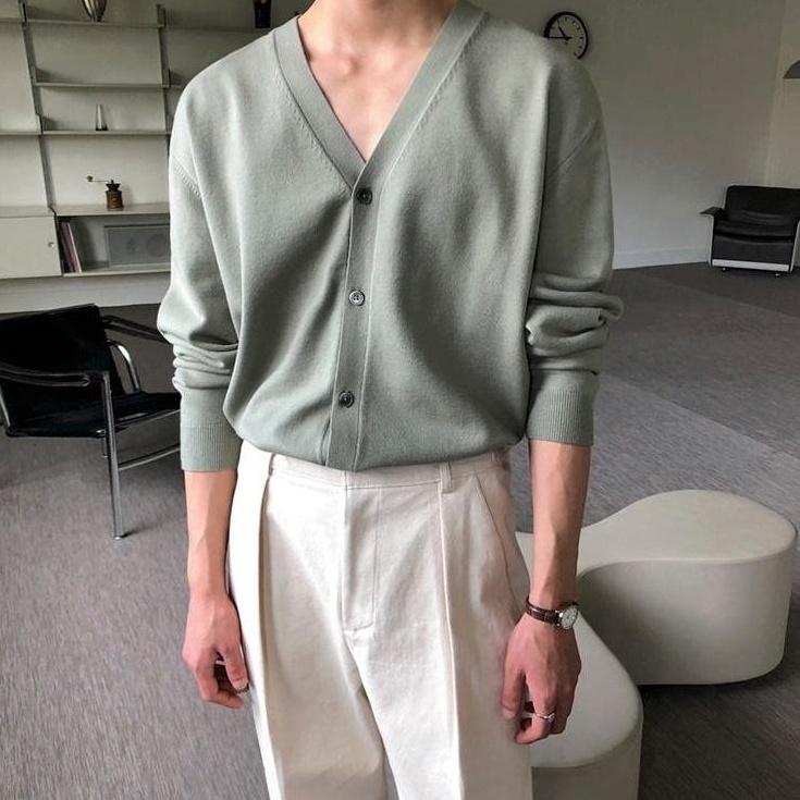 Casual Knit Cardigan Sweater