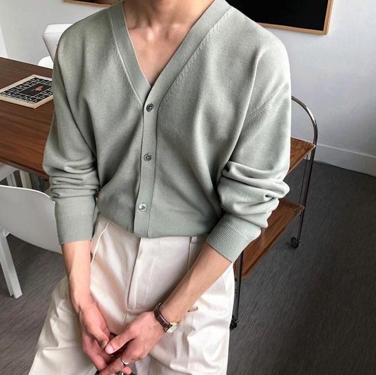 Casual Knit Cardigan Sweater