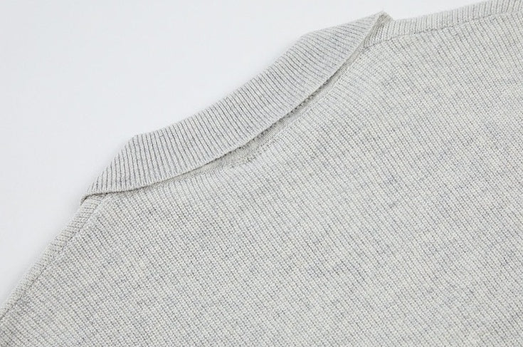 Casual Knit Cardigan Sweater