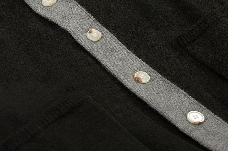 Casual Knit Cardigan Sweater