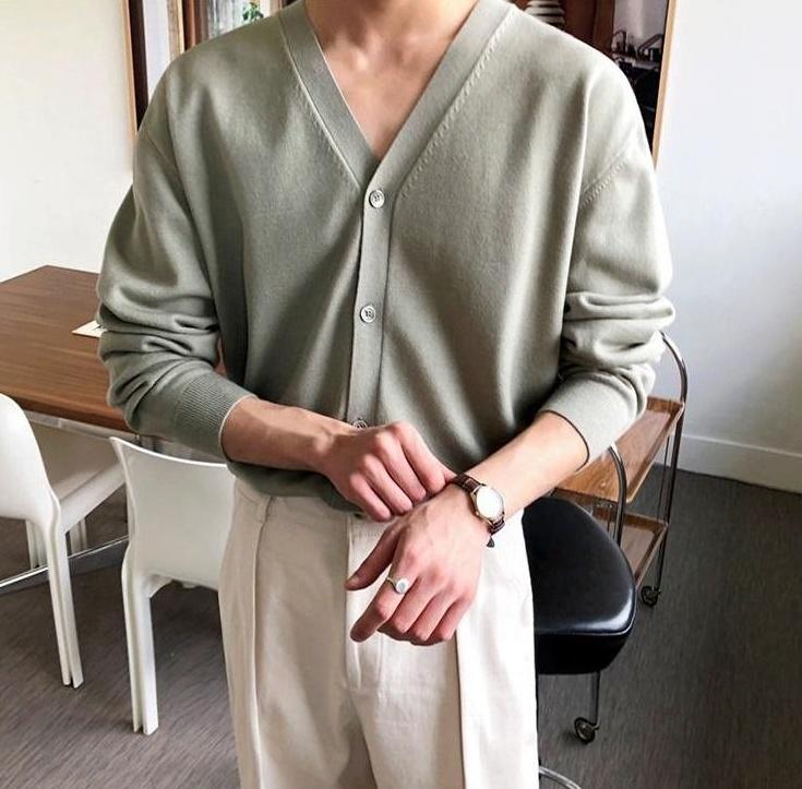 Casual Knit Cardigan Sweater