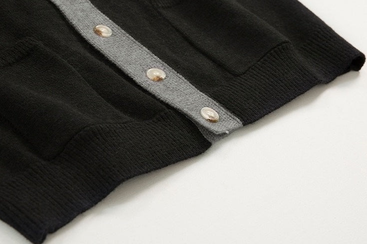 Casual Knit Cardigan Sweater