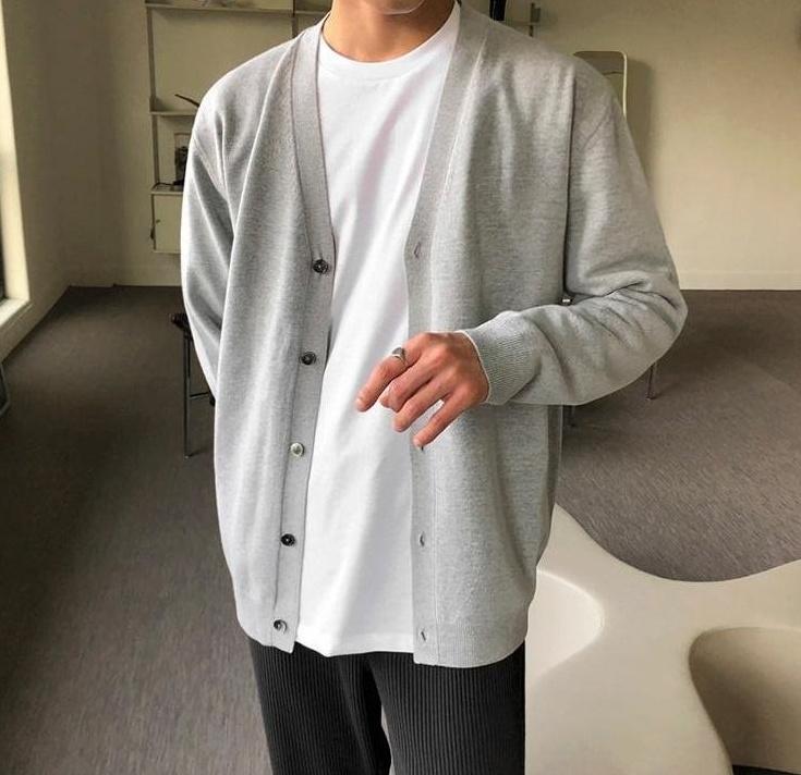 Casual Knit Cardigan Sweater