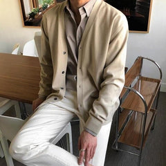 Casual Knit Cardigan Sweater